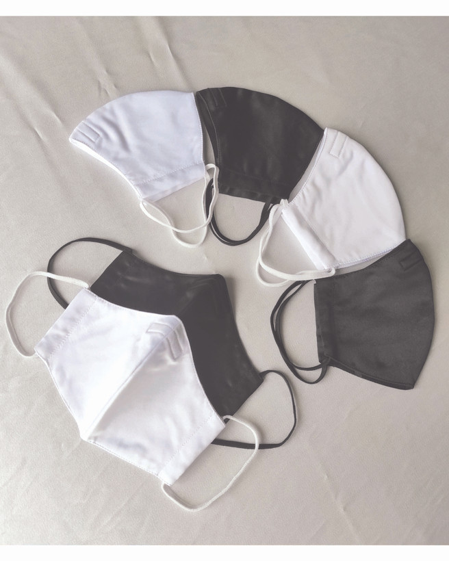 ماسک پارچه ای مشکی کد Cg